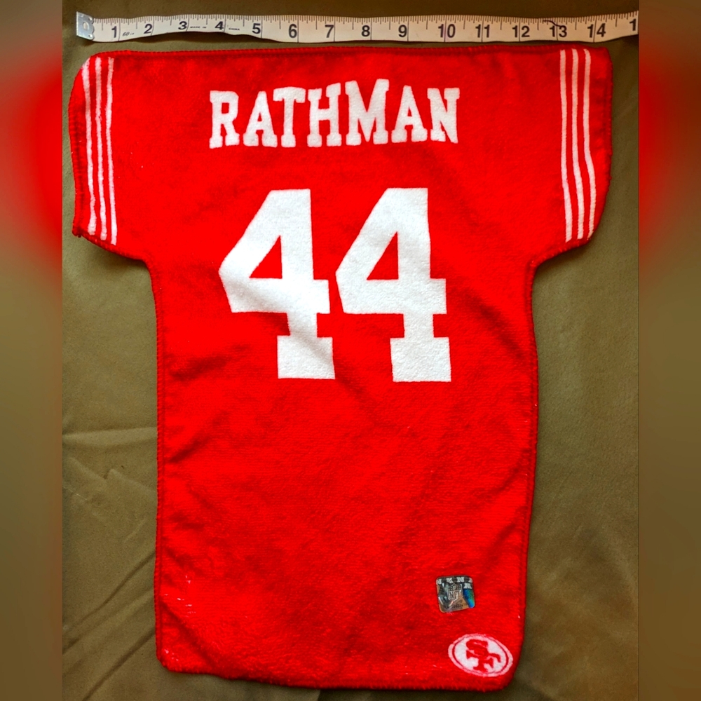 Rathman 49ers Rally Towel
